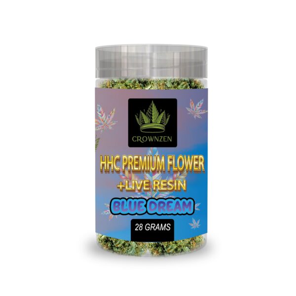 HHC NEW Premium Flower + Live Resin (Blue Dreams) - 28 GRAMS