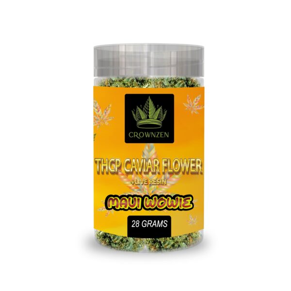 THC-P CAVIAR NEW FLOWER + LIVE RESIN (MAUI WOWIE) - 28g