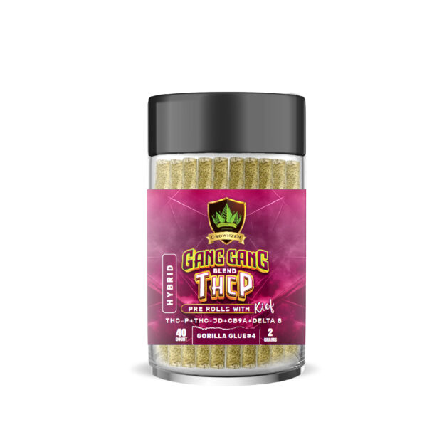 NEW GANG GANG BLEND KIEF PREROLLS 40 COUNT